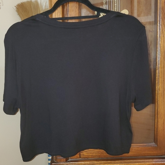 Calvin Klein Women's Cropped T-shirt - Picture 5 of 6